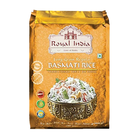 Long Grain Regular Basmati Rice pack